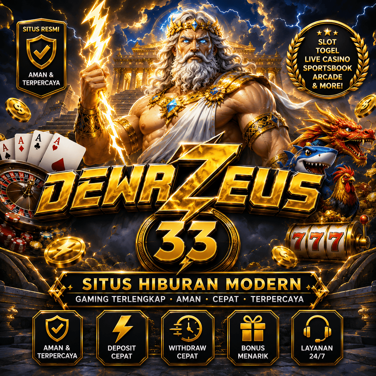Promo DEWAZEUS33